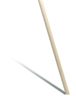 Axis Line Echtholz-Besenstiel 140 cm Ø 23,5 mm – für Besen