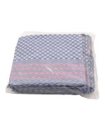 Axis Line Küchentuch Grubenhandtuch 50 cm x 100 cm blau kariert 10er Pack