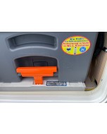 Axis Line Klo Floh Doming Aufkleber für die WC Kassette