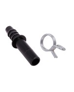 Axis Line 8.2 Adapter Kunststoff + Spannschelle – Schlauchverbinder für Gewebeschlauch 8.2