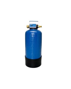 QLEEN Mischbettharzflasche 12,5 L mit Sensor & Display – für entmineralisiertes Wasser
