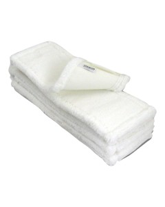 Axis Line Wischmopp Big Boost langfloriger Microfaser-Wischmopp mit Tasche / Lasche 50 cm – 10er Pack