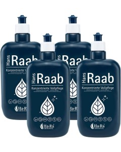 Hans Raab Konzentrierte Vollpflege Original Set 4 x 500 ml