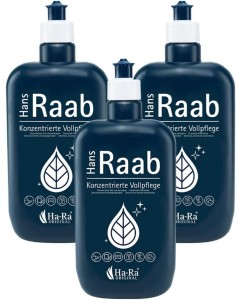 Hans Raab Konzentrierte Vollpflege Original Set 3 x 500 ml