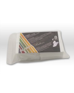 Axis Line Zauberschwamm Schmutzradierer 8er Pack Reinigt ohne zugesetztes Reinigungsmittel fast alles auch Poolwände, Tapeten, Schuhe, selbst Edding