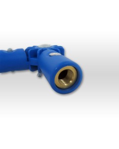 Axis Line Bewegliches Gelenk für Wasserteleskopstangen m. 1 / 4" Messinghüls