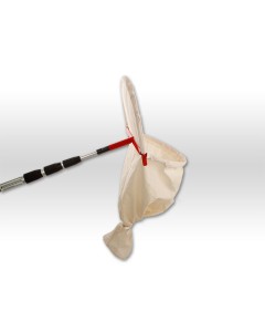 Axis Line Schwarmfangbeutel Bienen Schwarmfang – Leinenmischgewebe, 30 cm Öffnung, 70 cm Länge, Universalhalterung