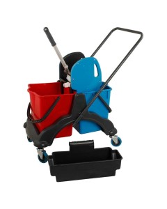Axis Line Doppelfahrwagen 2 × 17 Liter Kunststoff – Wagenlänge 61 cm, 5,8 kg