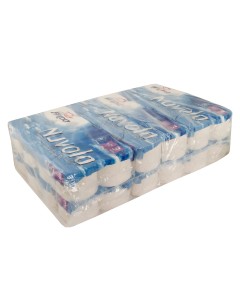 Toilettenpapier 3-lagig Weiß 250 Blatt – 48 Rollen Großpackung