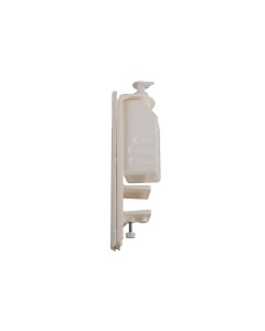 Axis Line Desinfektionsspender & Seifenspender, 500 ml, Pumpspender mit Tischhalterung und Wandmontage, für Handdesinfektion oder Seife, Weiß