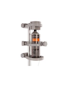 Axis Line Sprühdosenhalter mit Seilzug für Teleskopstange – Spraydose aus sicherer Höhe auslösen – für Rauchmelder-Prüfgas, Wespen, Farbe & mehr