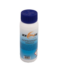 Axis Line Isopropanol 99,9% Spezialreiniger 100 ml – gegen klebrige Kunststoffoberflächen, Soft-Touch, Gummigriffe & 3D-Drucker Druckbett