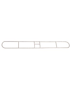 Axis Line 160 cm Profi Edelstahl Metallhalter für beweglichen Clickerstiel
