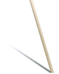 Axis Line Echtholz-Besenstiel 140 cm Ø 23,5 mm – für Besen