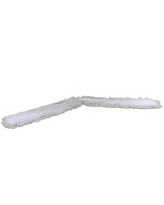 Axis Line Scherenmop Ersatzbezug 2x1 m – Wischmopp Bezug ohne Halter, Baumwoll-Polyester, 1,90 m Gesamtwischfläche, für Parkett, Laminat & Fliesen