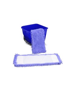 Axis Line Microfaser Chenille Wischmopp 50 cm – saugstarker Wischbezug für Trocken- & Nassreinigung