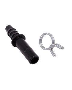 Axis Line 8.2 Adapter Kunststoff + Spannschelle – Schlauchverbinder für Gewebeschlauch 8.2