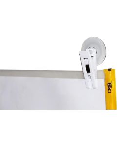 Axis Line Planschutztaschen 320x440 + 2 x Klammer mit Saugnapf in Größe 320x440 mm 10er Pack DIN A3