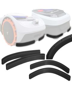 Axis Line Kantenschutz für Segway Navimow i105e & i108e – 4er Set Seitenschutz, PETG Stoßschutz, Bumper, werkzeuglos aufgesteckt, Made in Germany