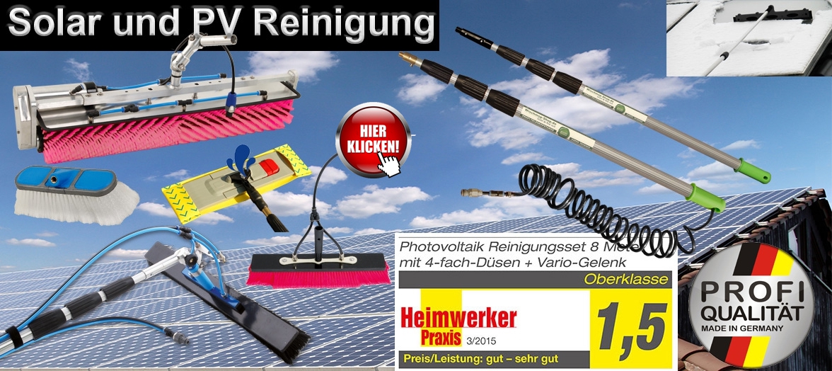 Photovoltaik und Solar Reinigung