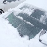 Schnee vom Auto 3